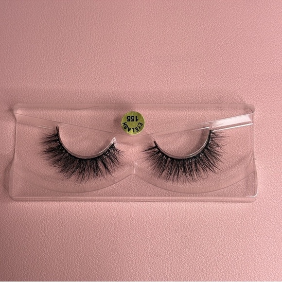 #155 Glam Faux Mink Strip False Eyelashes Set - Picture 2 of 2